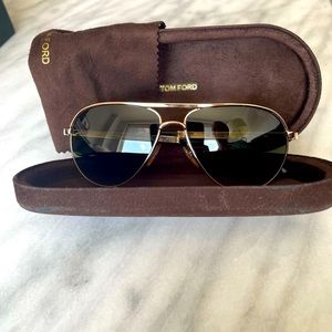 Tom Ford Unisex Aviator Sunglasses